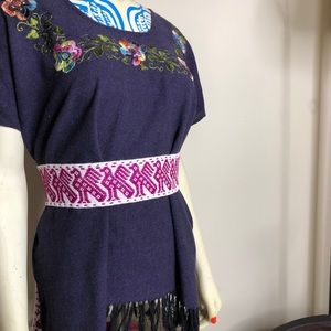 Hand Embroidered Mexican Belts/Sashes
